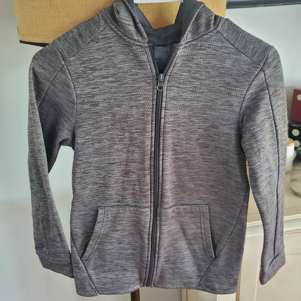 Champion Gray Boys Jacket Gray Medium